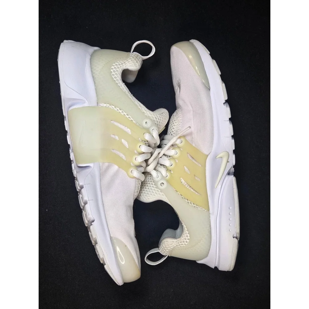 Nike Air Presto Triple White Sail GS Kids Running Shoes 833875-100 Size 6Y